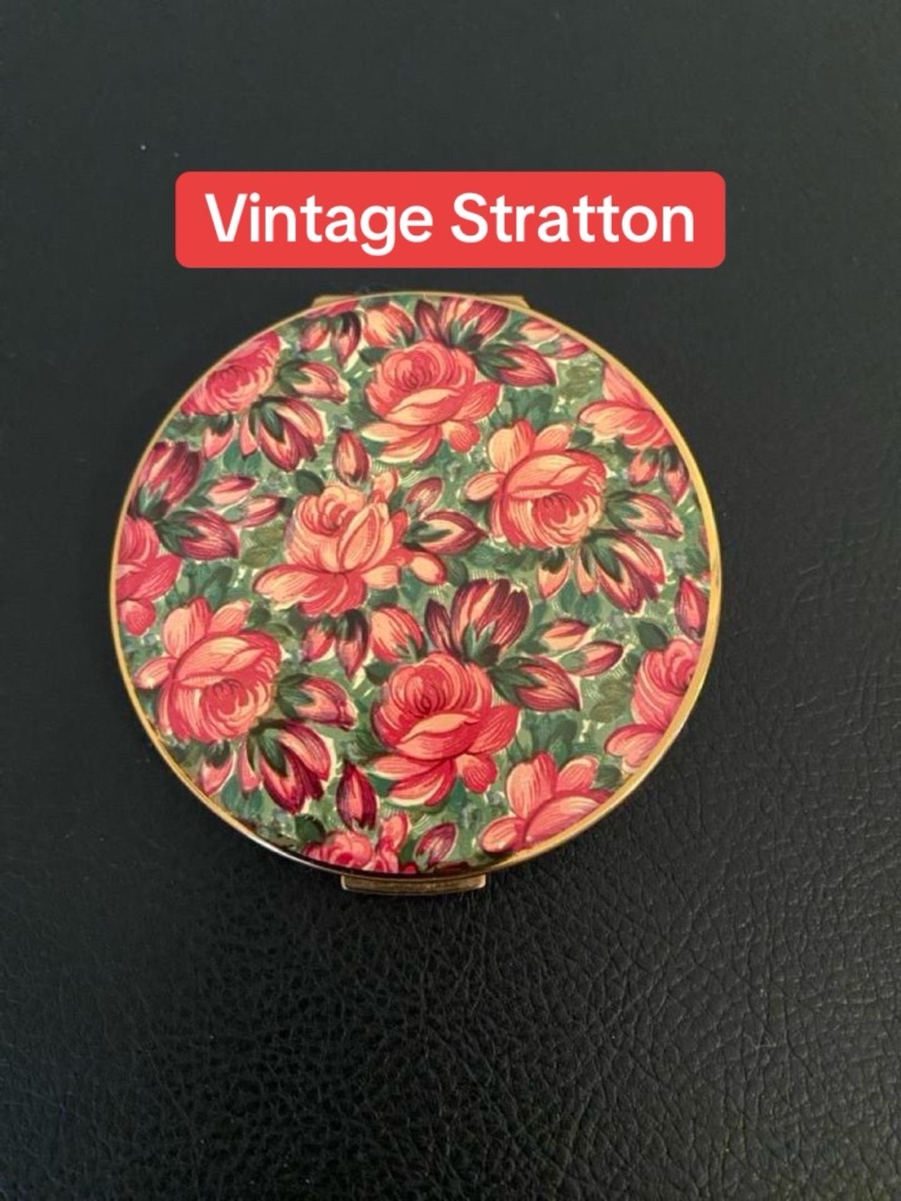 Vintage Stratton of England Compact Mirror
